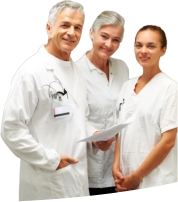 two doctors and one nurse